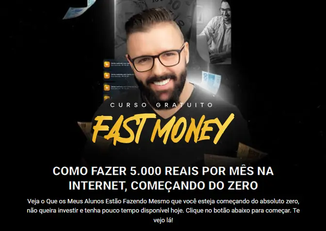 Fórmula Negócio Online, curso gratuito - Fast Money